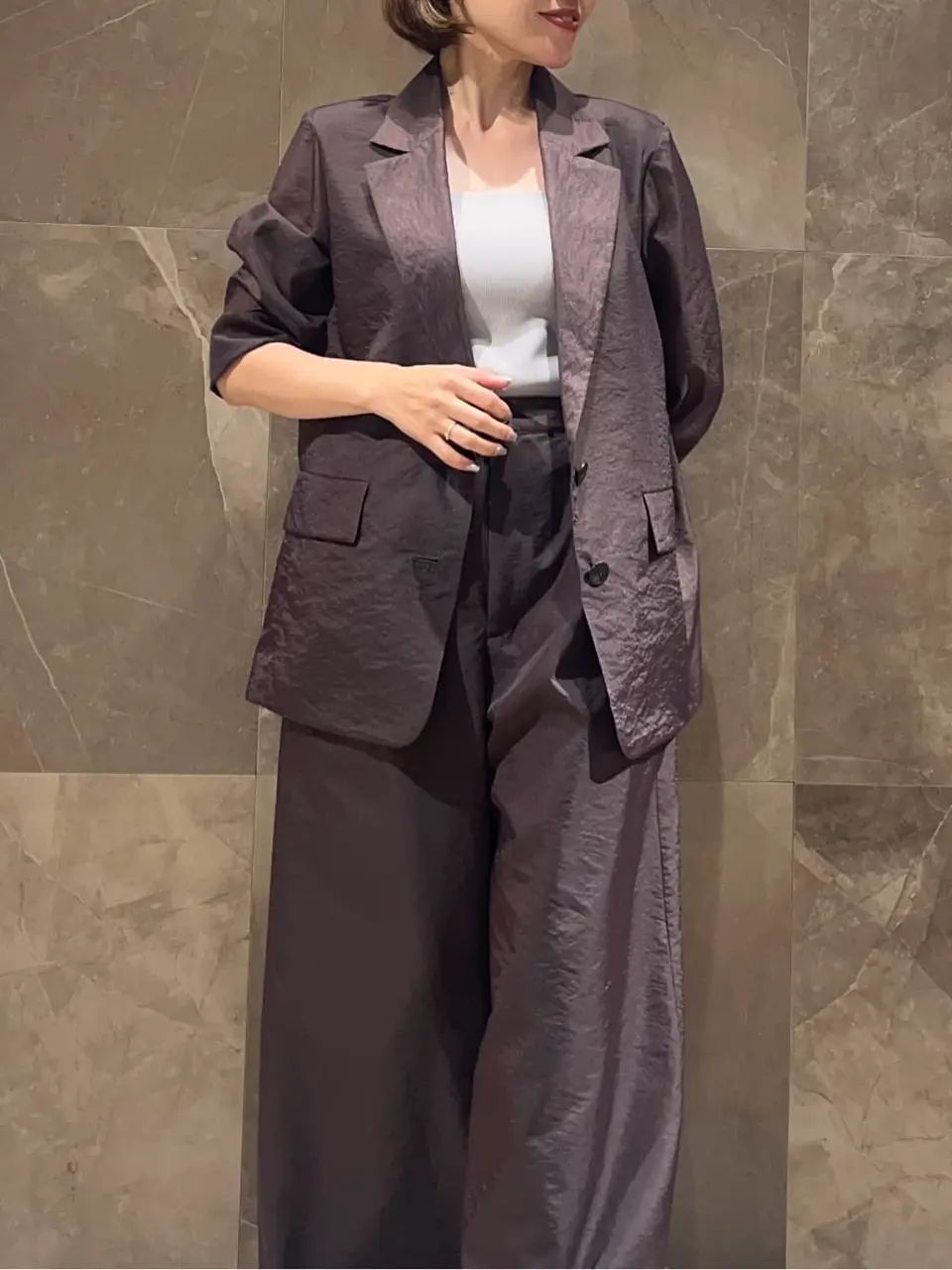 GRACE CONTINENTAL 穐山　香織 コーディネート画像