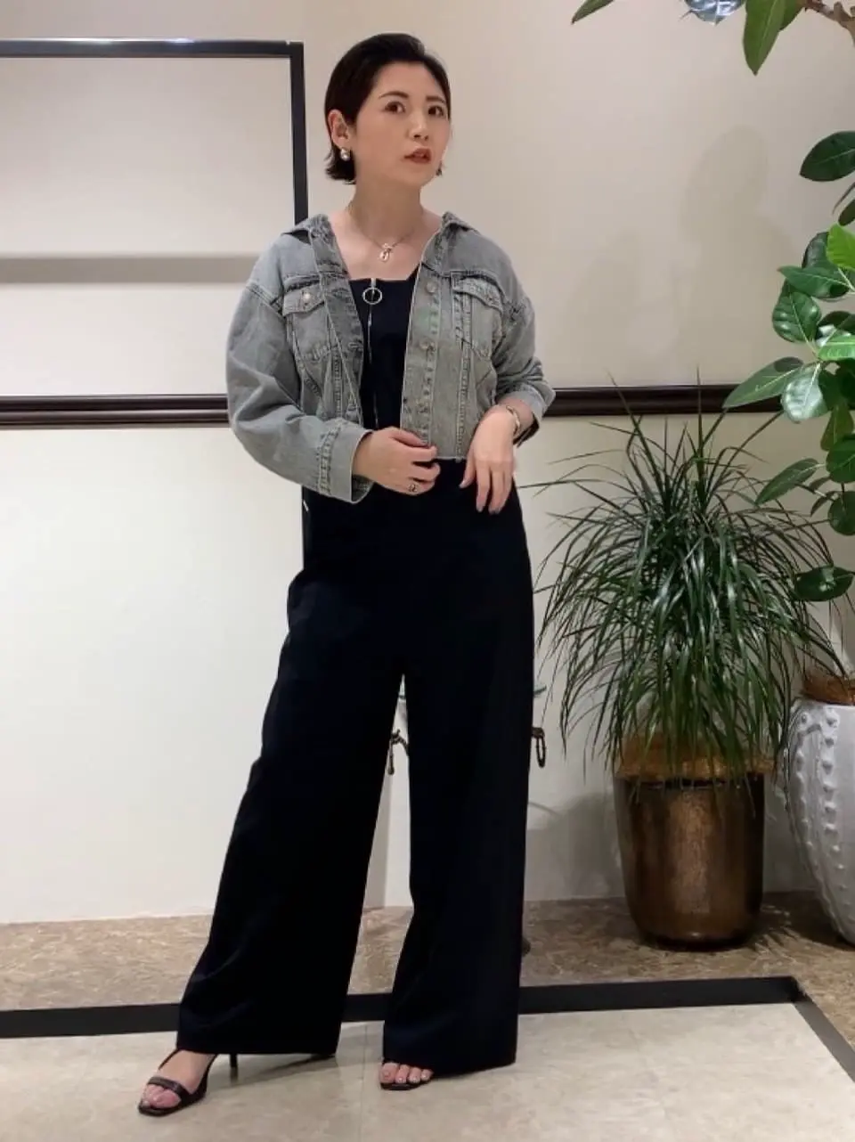 GRACE CONTINENTAL N.YURI コーディネート画像