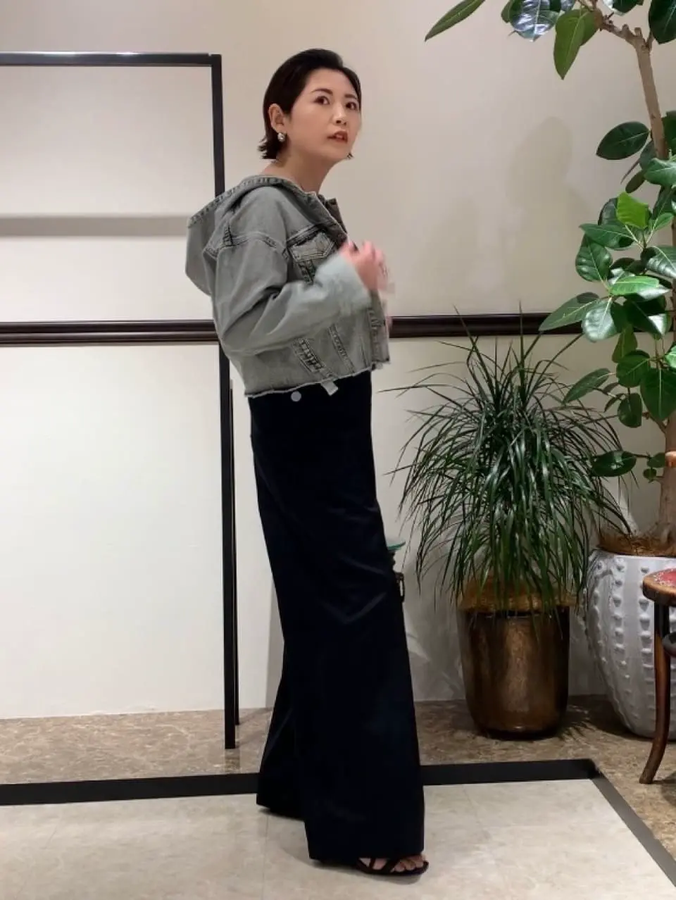 GRACE CONTINENTAL N.YURI コーディネート画像