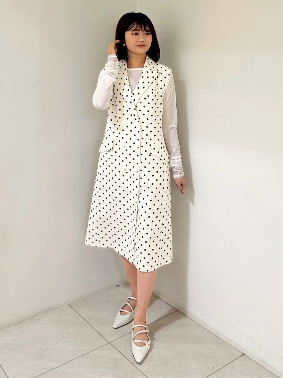 GRACE CONTINENTAL MORITA AI コーディネート画像