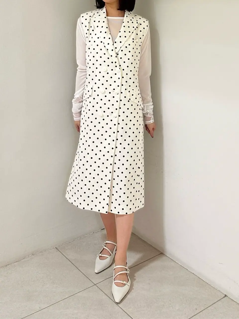 GRACE CONTINENTAL MORITA AI コーディネート画像