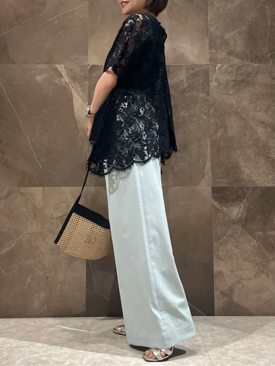 GRACE CONTINENTAL 穐山　香織 コーディネート画像