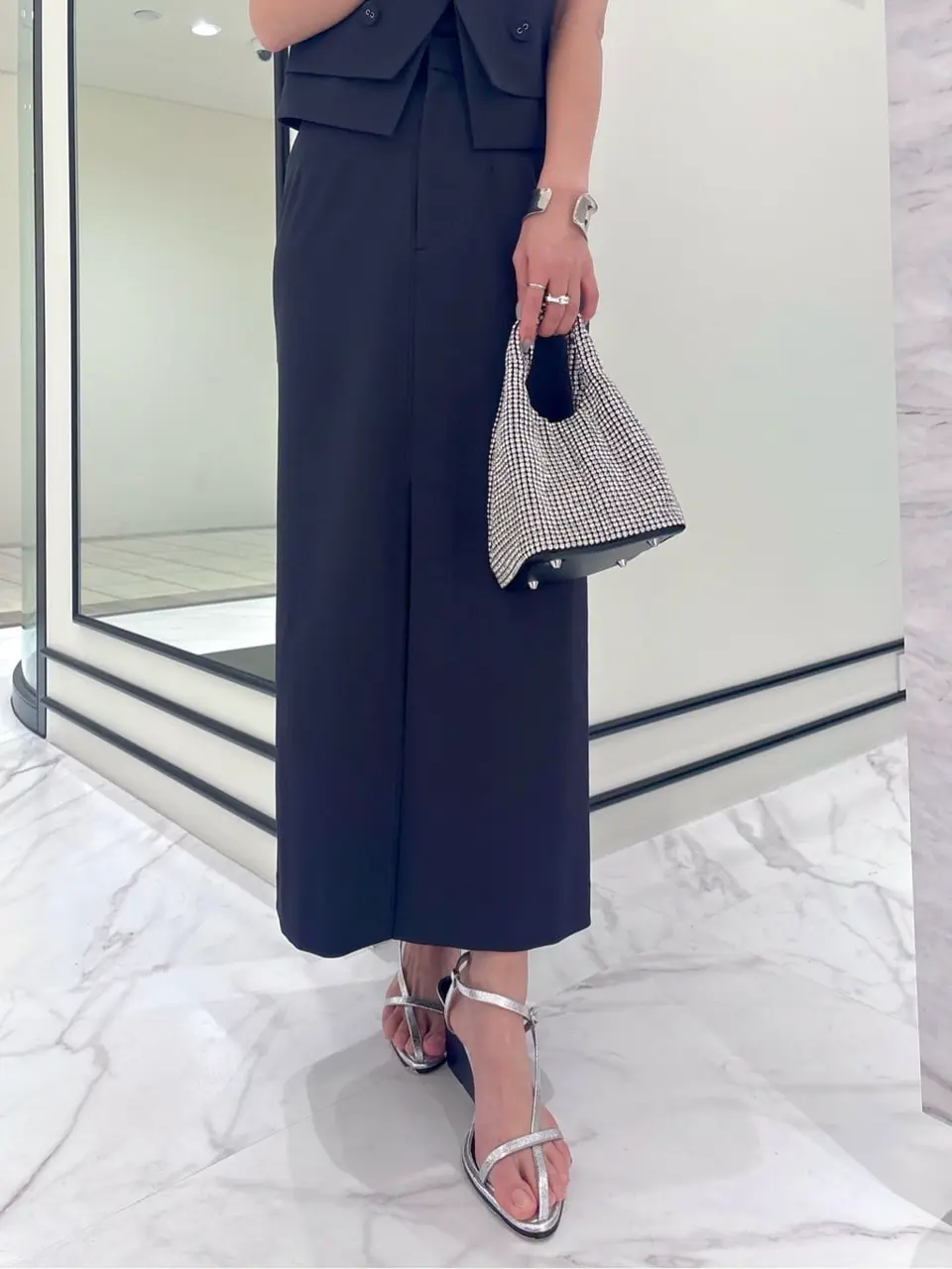 GRACE CONTINENTAL yukimi yonee コーディネート画像