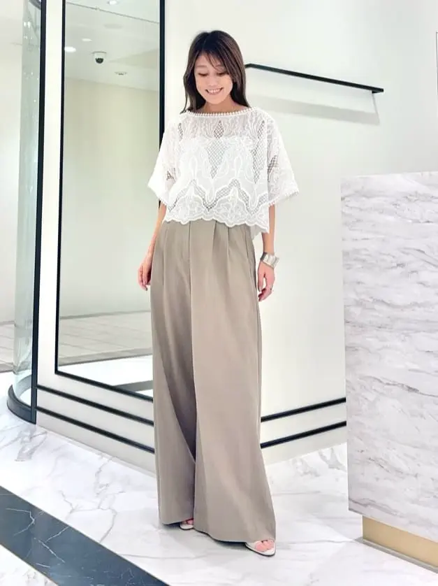 GRACE CONTINENTAL yukimi yonee コーディネート画像