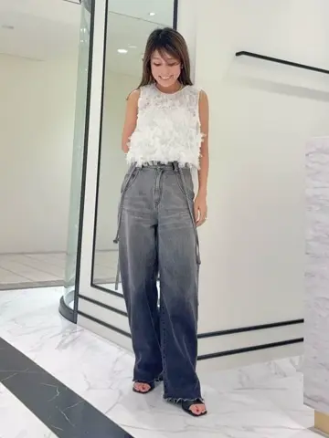 GRACE CONTINENTAL yukimi yonee コーディネート画像