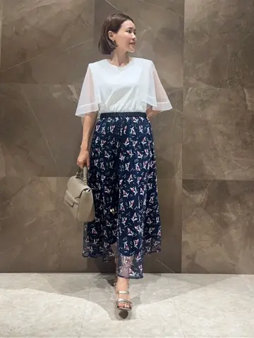 GRACE CONTINENTAL 穐山　香織 コーディネート画像