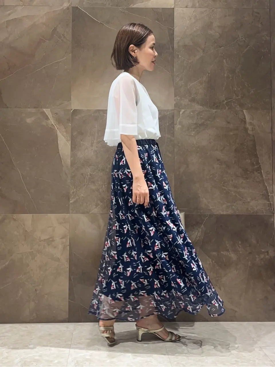 GRACE CONTINENTAL 穐山　香織 コーディネート画像