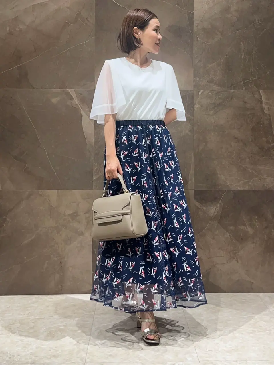 GRACE CONTINENTAL 穐山　香織 コーディネート画像