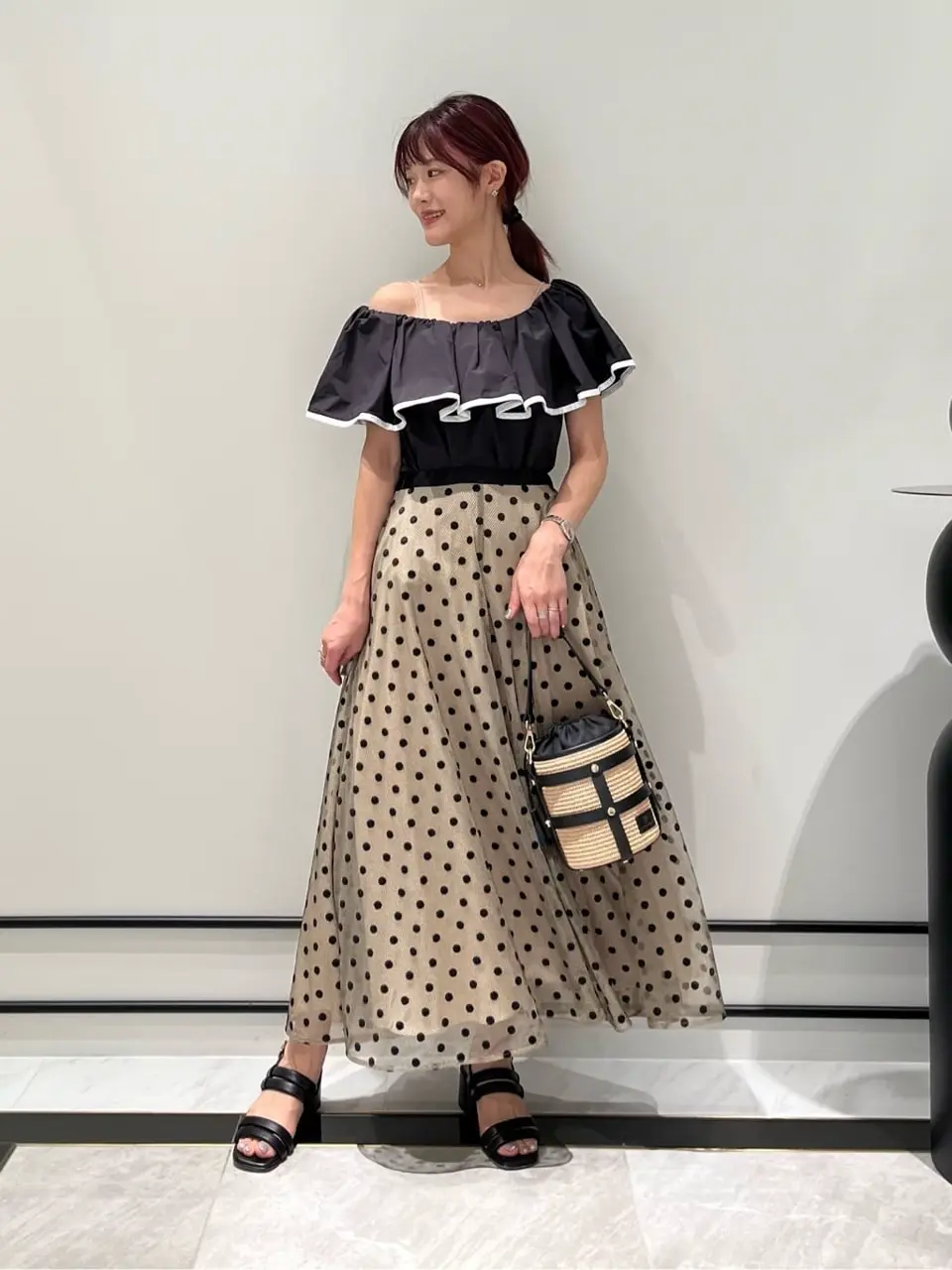 GRACE CONTINENTAL A.Kameyama コーディネート画像