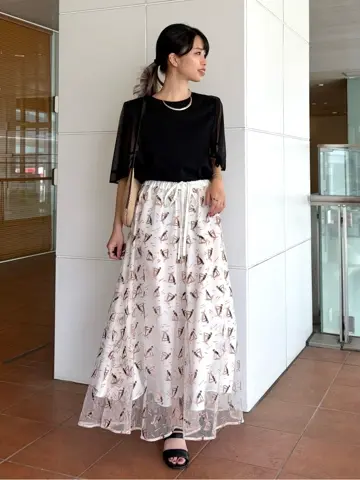 GRACE CONTINENTAL FUKUSHIMA YURIE コーディネート画像