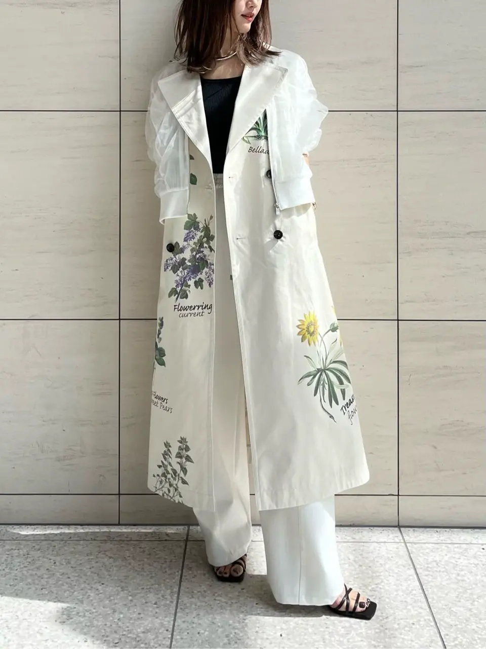 GRACE CONTINENTAL A.Kameyama コーディネート画像