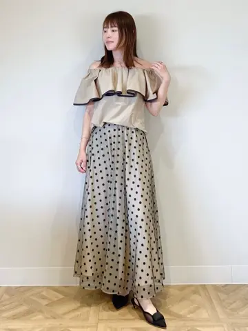 GRACE CONTINENTAL 古川温子 コーディネート画像