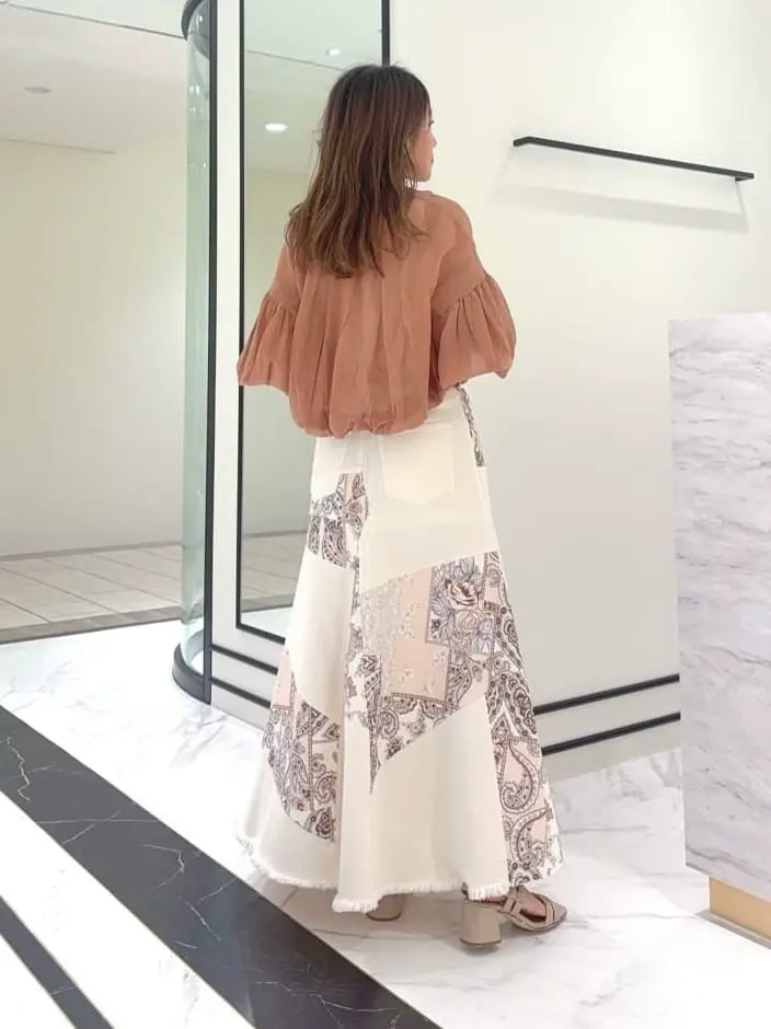 GRACE CONTINENTAL yukimi yonee コーディネート画像