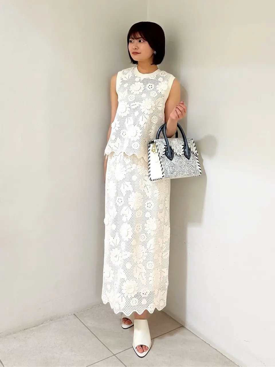 GRACE CONTINENTAL MORITA AI コーディネート画像