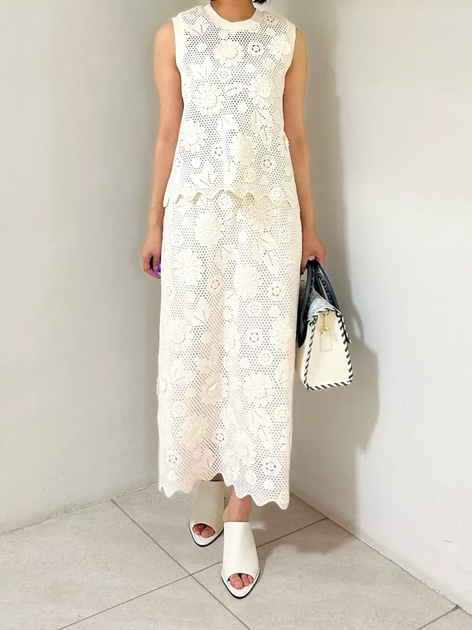 GRACE CONTINENTAL MORITA AI コーディネート画像