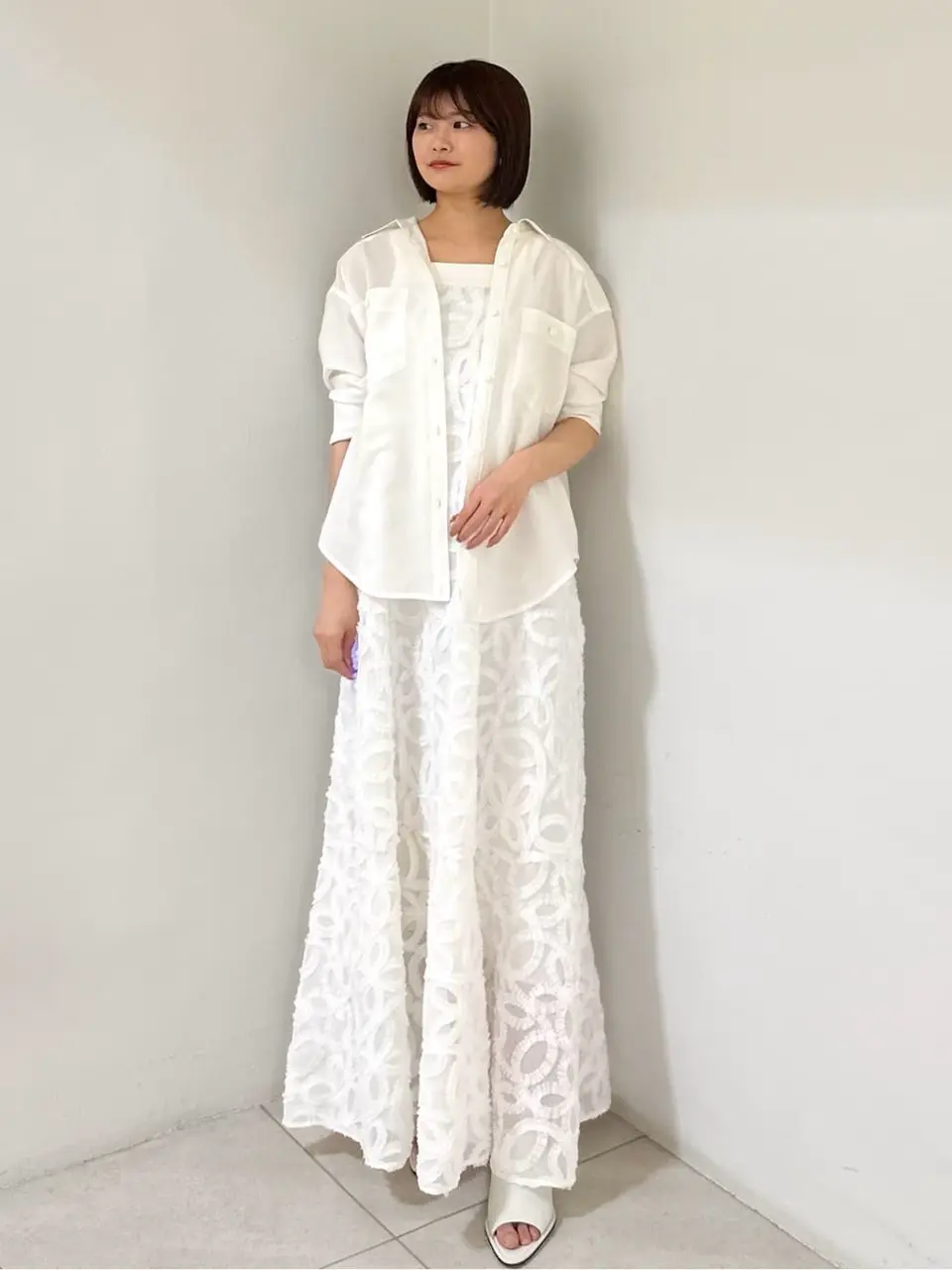 GRACE CONTINENTAL MORITA AI コーディネート画像