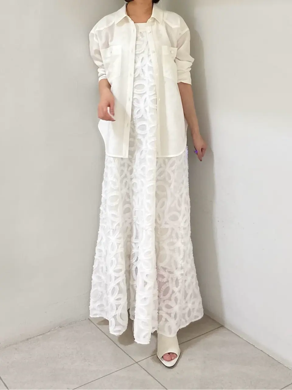 GRACE CONTINENTAL MORITA AI コーディネート画像