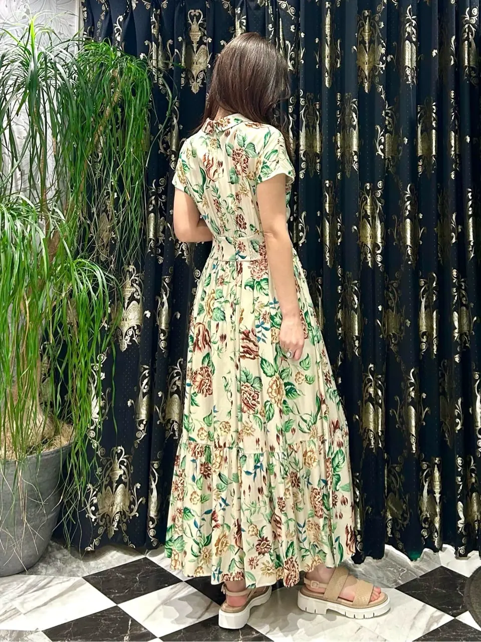 GRACE CONTINENTAL 志田　悠 コーディネート画像