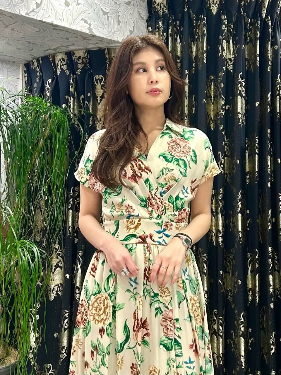 GRACE CONTINENTAL 志田　悠 コーディネート画像