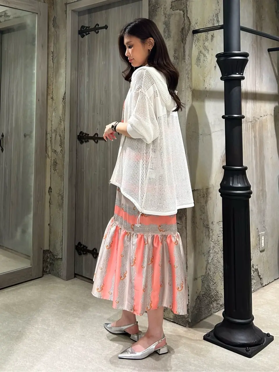 GRACE CONTINENTAL 志田　悠 コーディネート画像