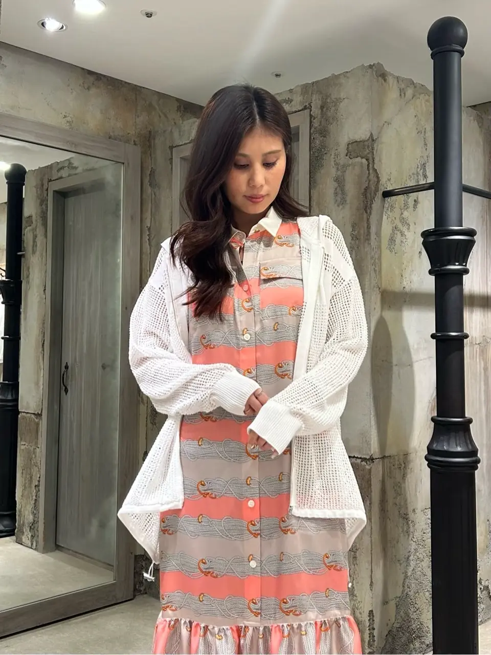 GRACE CONTINENTAL 志田　悠 コーディネート画像