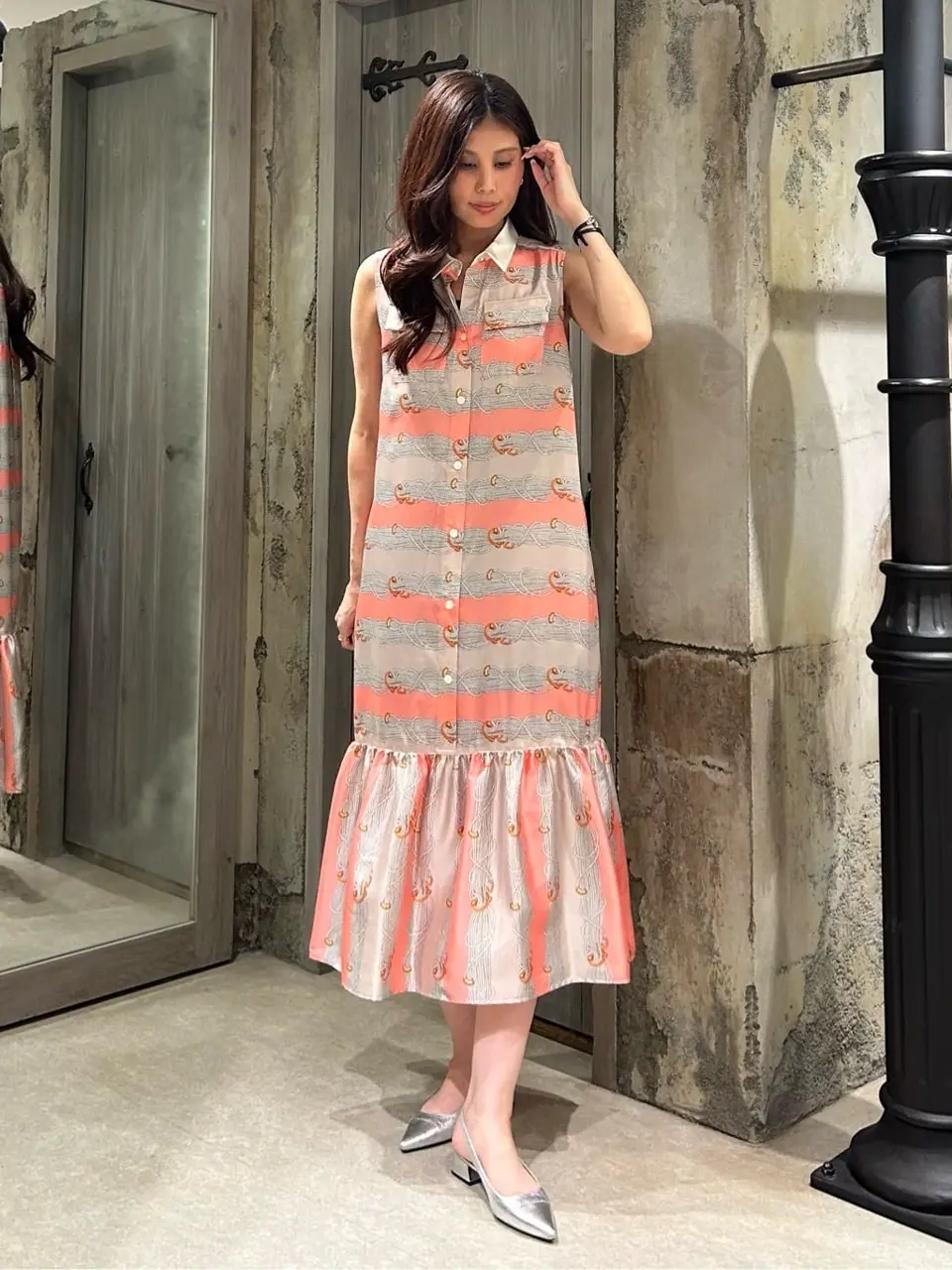 GRACE CONTINENTAL 志田　悠 コーディネート画像