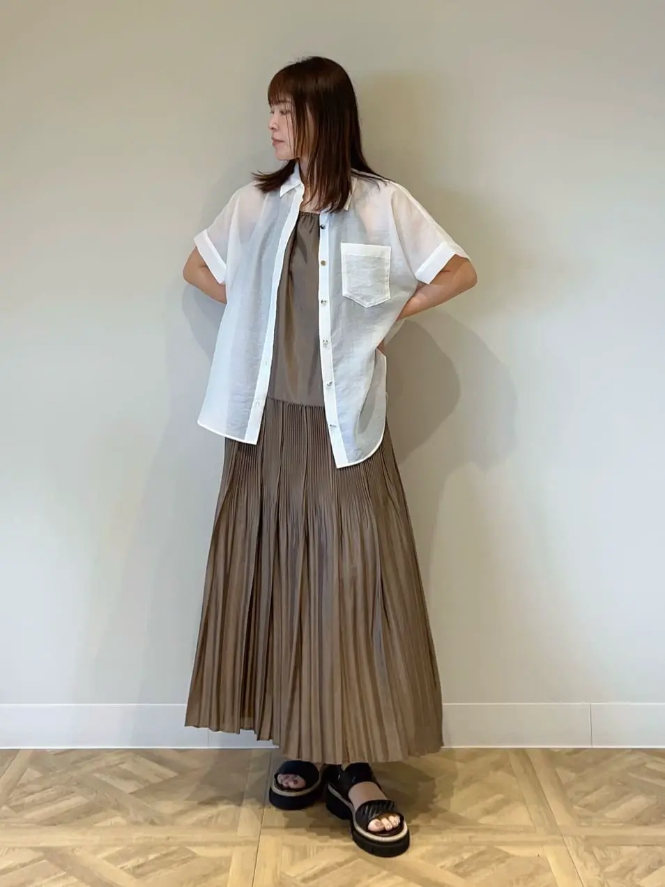 GRACE CONTINENTAL 古川温子 コーディネート画像