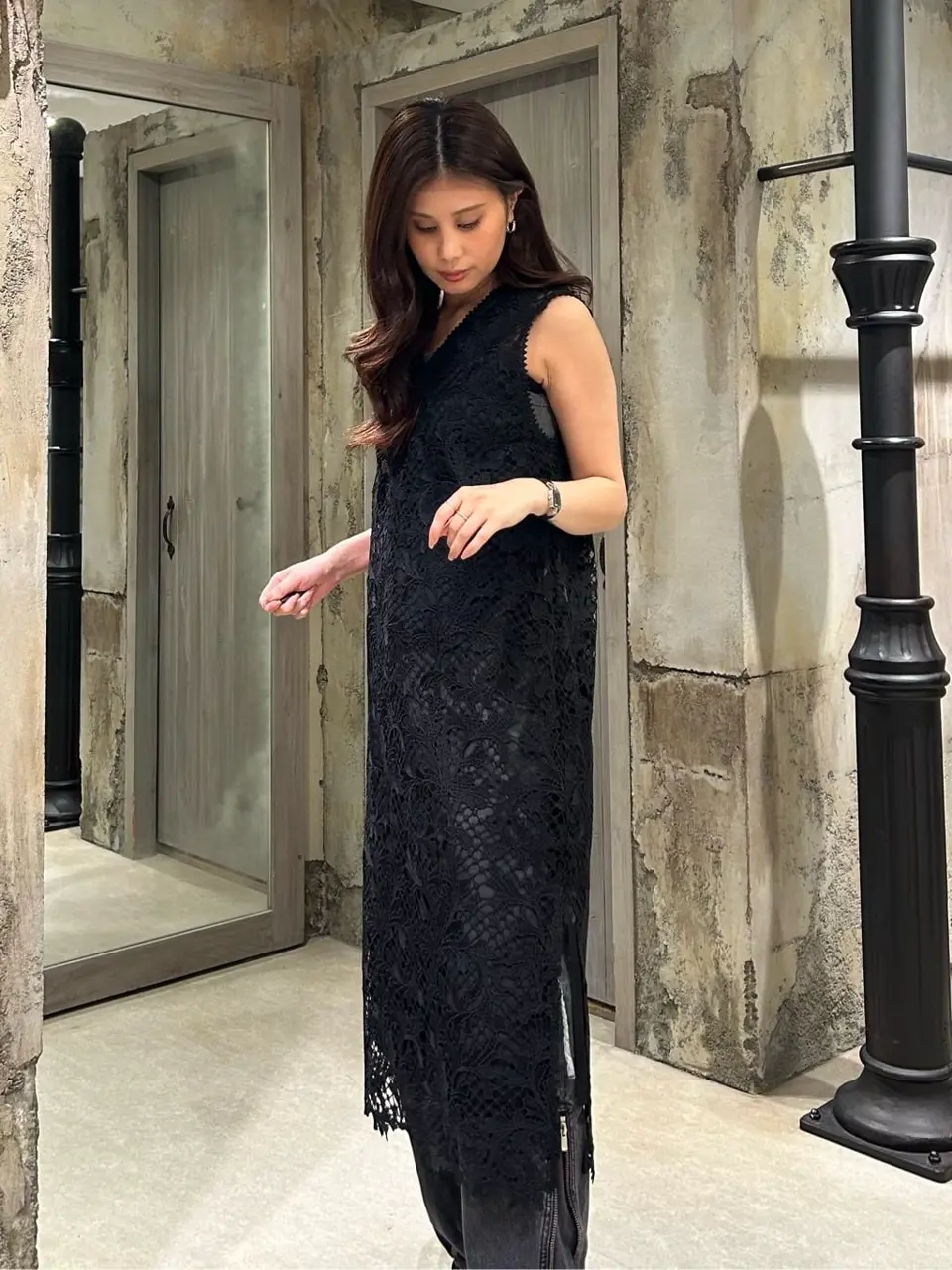 GRACE CONTINENTAL 志田　悠 コーディネート画像