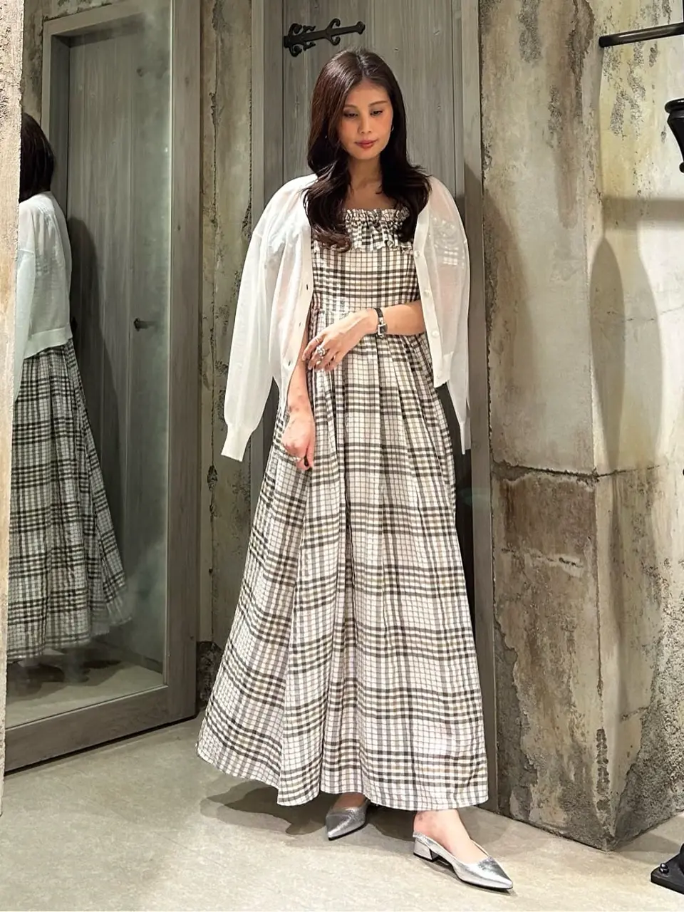 GRACE CONTINENTAL 志田　悠 コーディネート画像