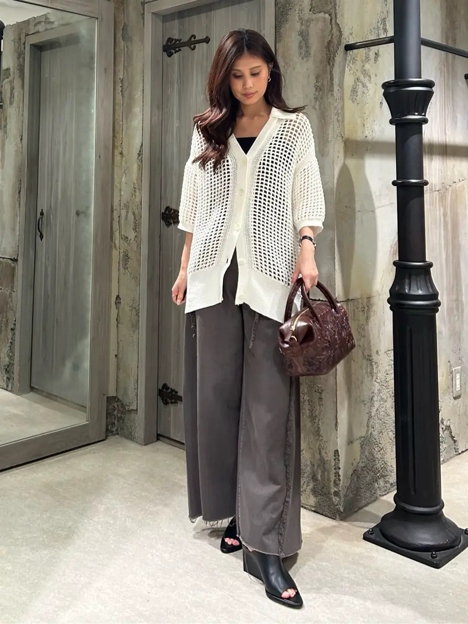 GRACE CONTINENTAL 志田　悠 コーディネート画像