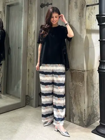 GRACE CONTINENTAL 志田　悠 コーディネート画像