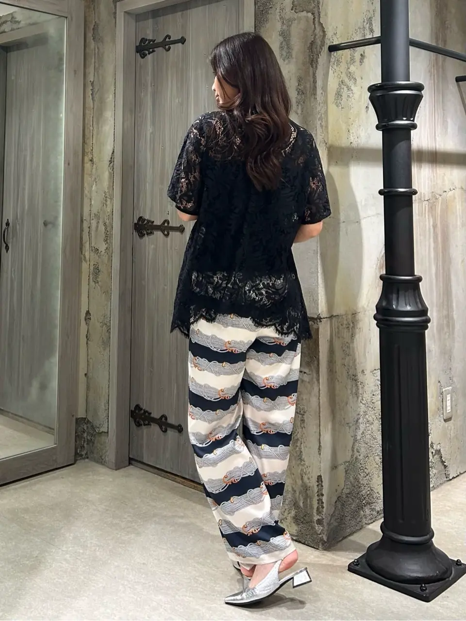 GRACE CONTINENTAL 志田　悠 コーディネート画像