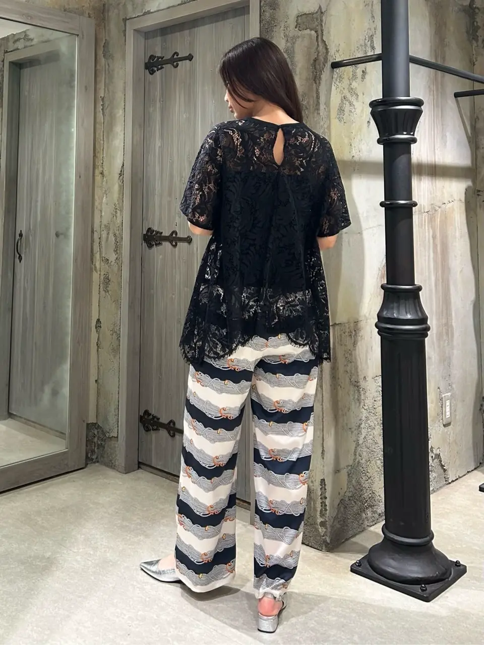 GRACE CONTINENTAL 志田　悠 コーディネート画像