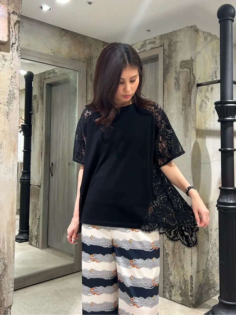 GRACE CONTINENTAL 志田　悠 コーディネート画像