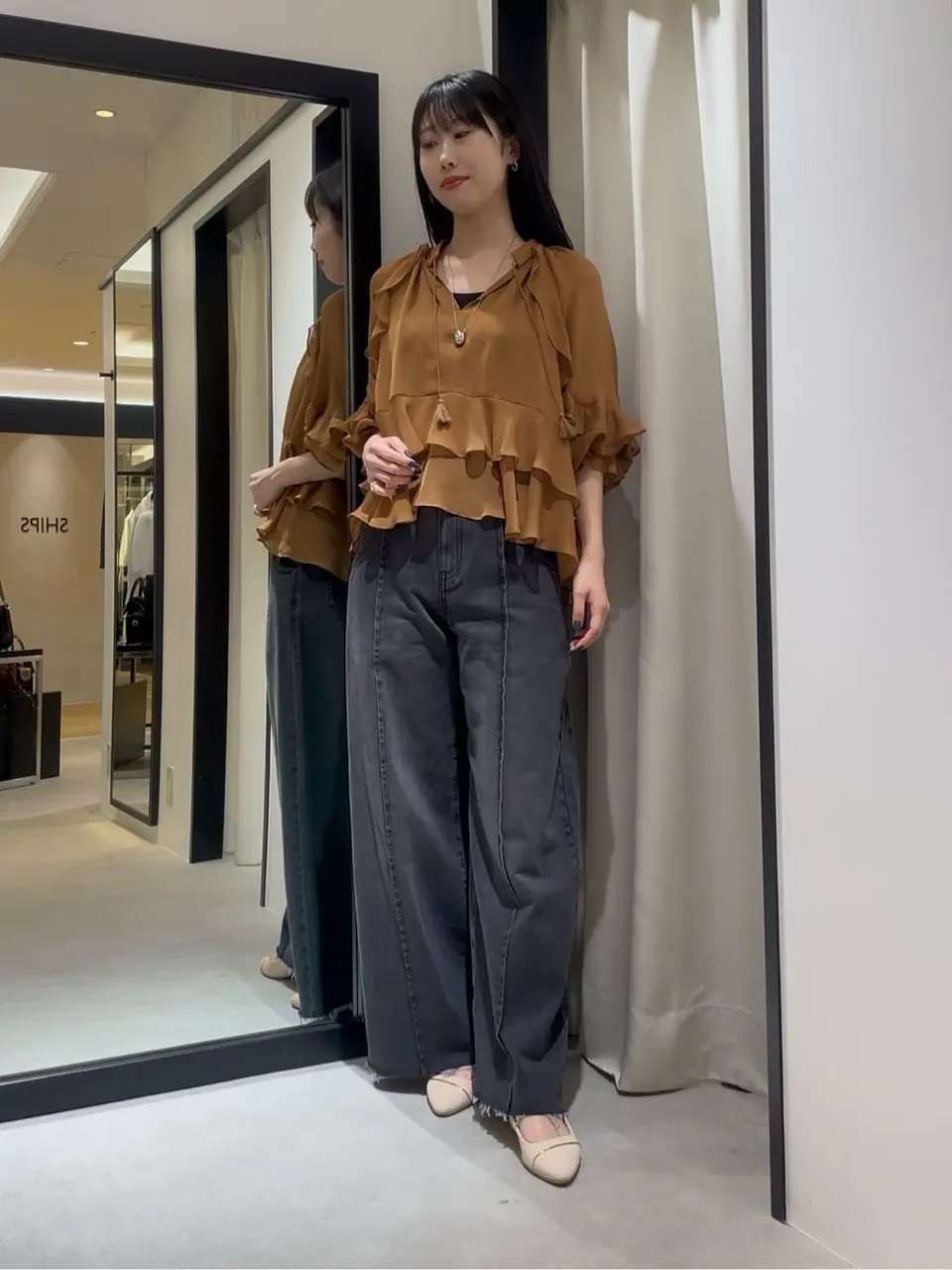 GRACE CONTINENTAL 端場　わかな コーディネート画像