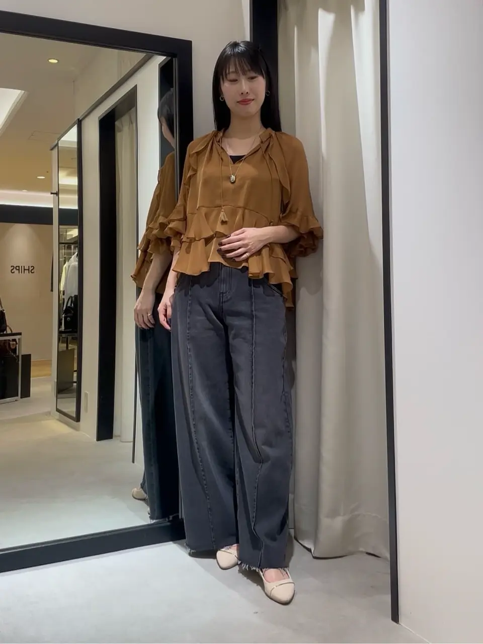 GRACE CONTINENTAL 端場　わかな コーディネート画像