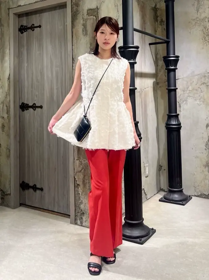 GRACE CONTINENTAL / グレースコンチネンタル カットジャガードジレ カットジャガードジレ / GRACE CONTINENTAL | GRACE CONTINENTAL