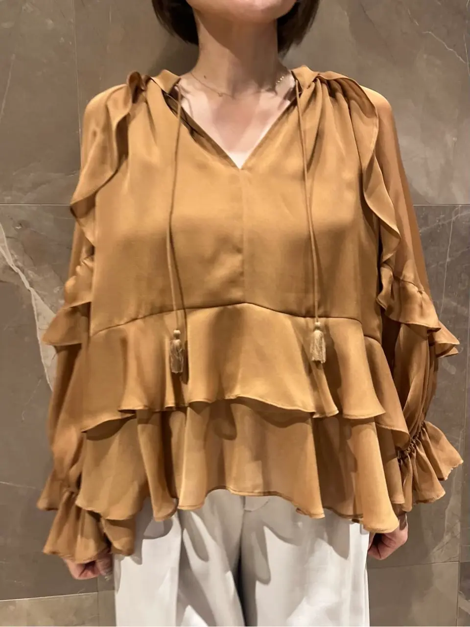 GRACE CONTINENTAL 穐山　香織 コーディネート画像