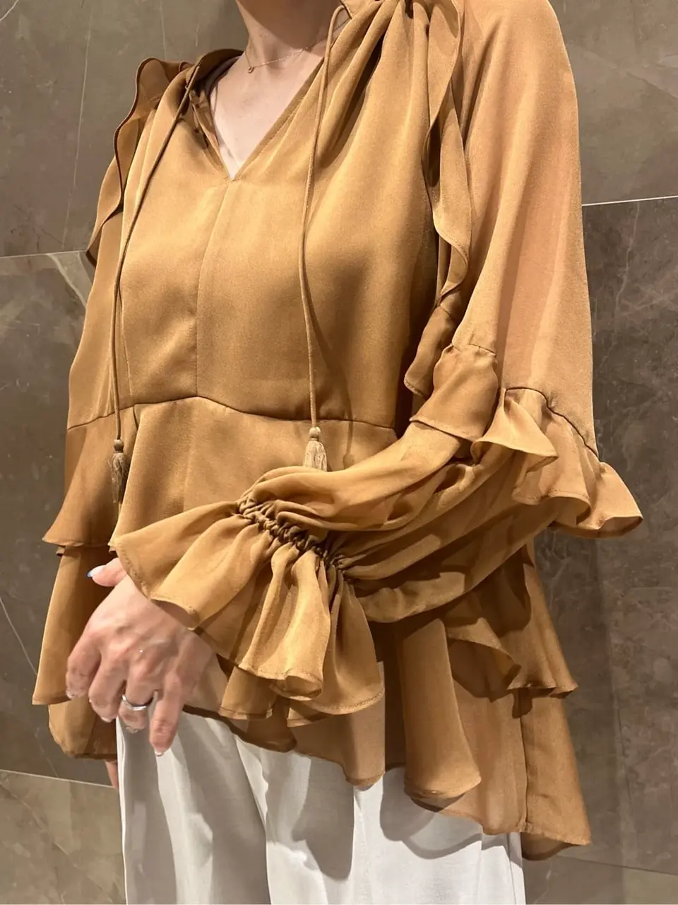 GRACE CONTINENTAL 穐山　香織 コーディネート画像