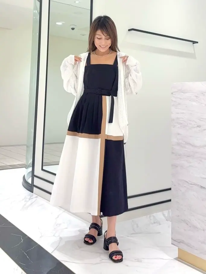 GRACE CONTINENTAL yukimi yonee コーディネート画像