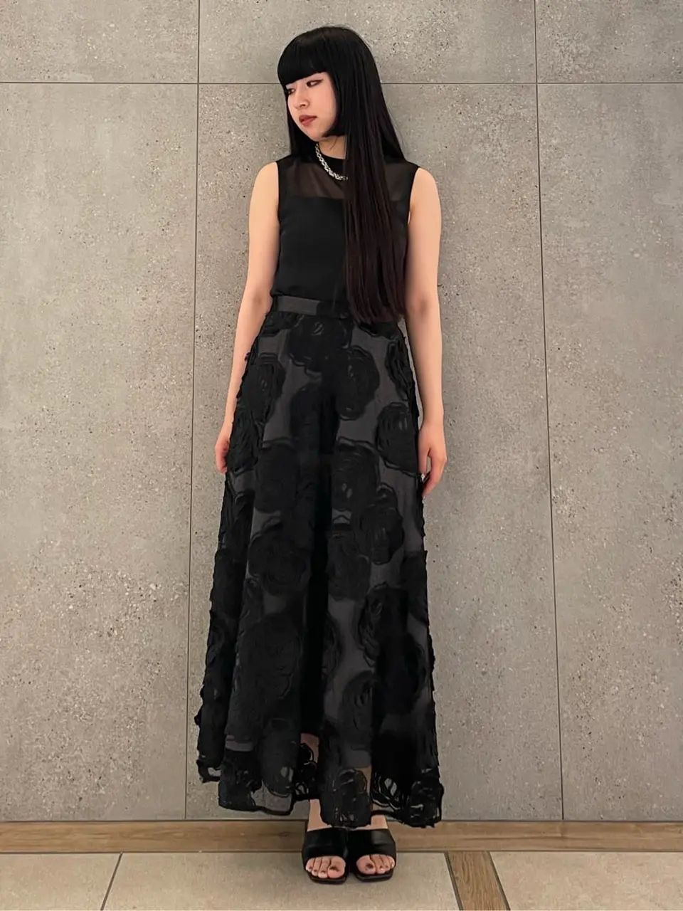 GRACE CONTINENTAL 清水　杏梨 コーディネート画像