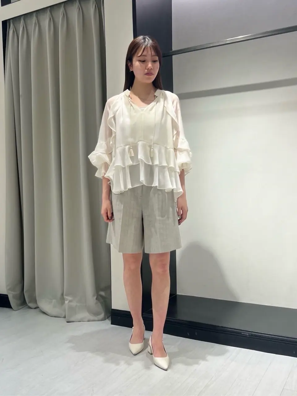 GRACE CONTINENTAL 赤坂 梨来 コーディネート画像