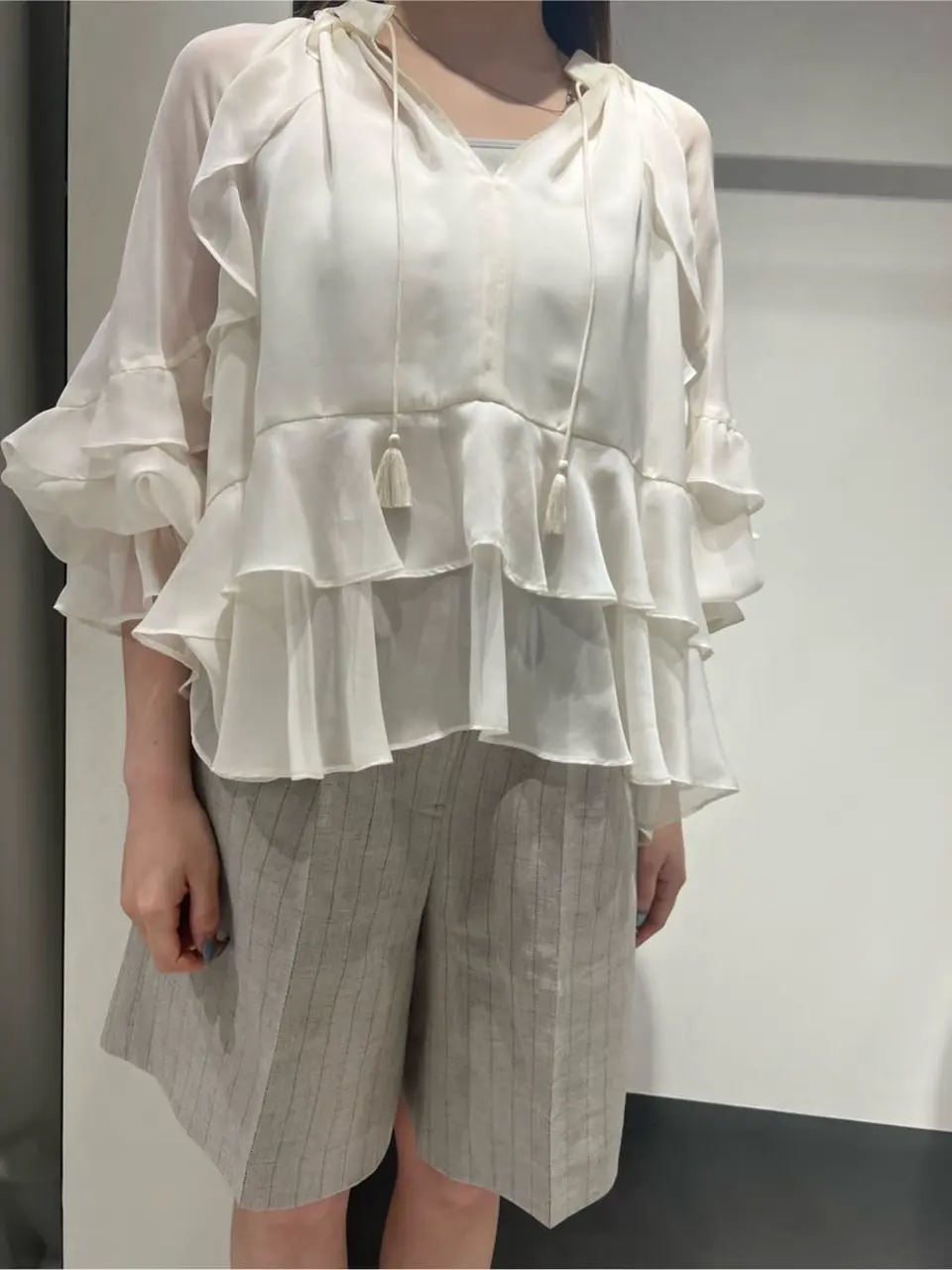 GRACE CONTINENTAL 赤坂 梨来 コーディネート画像