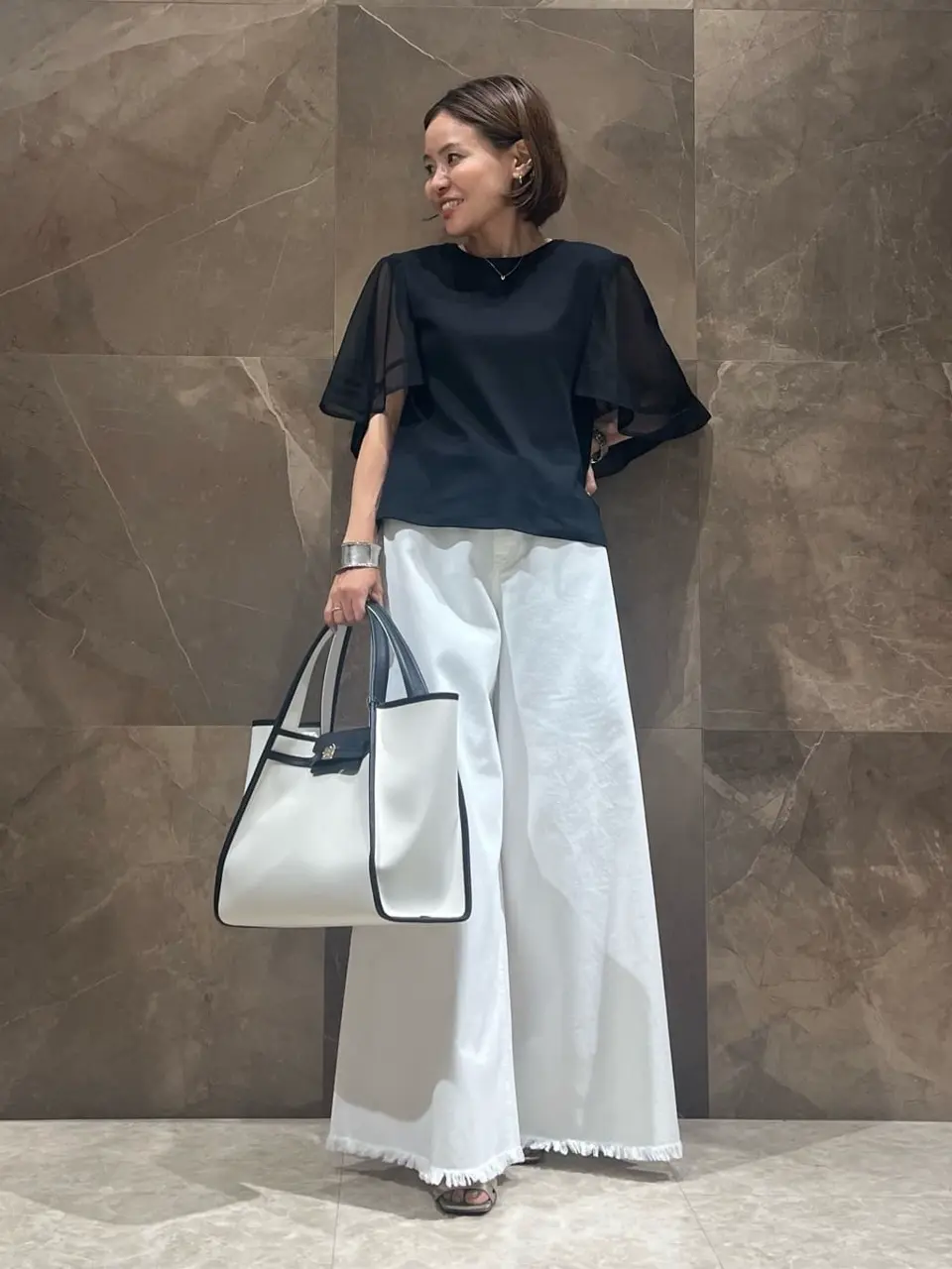 GRACE CONTINENTAL 穐山　香織 コーディネート画像