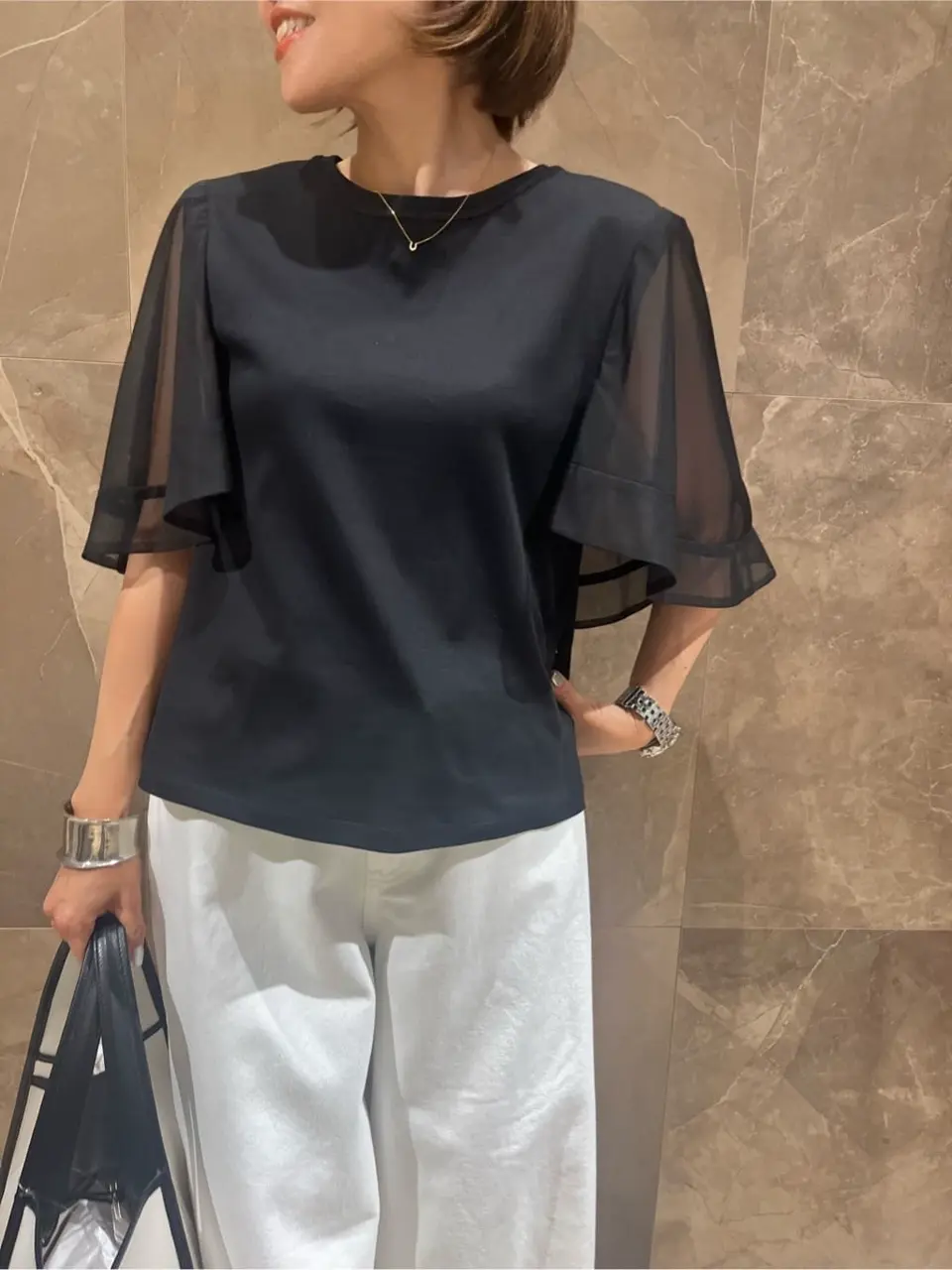 GRACE CONTINENTAL 穐山　香織 コーディネート画像