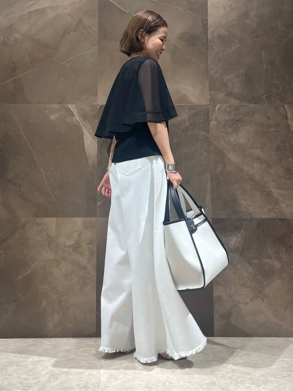 GRACE CONTINENTAL 穐山　香織 コーディネート画像