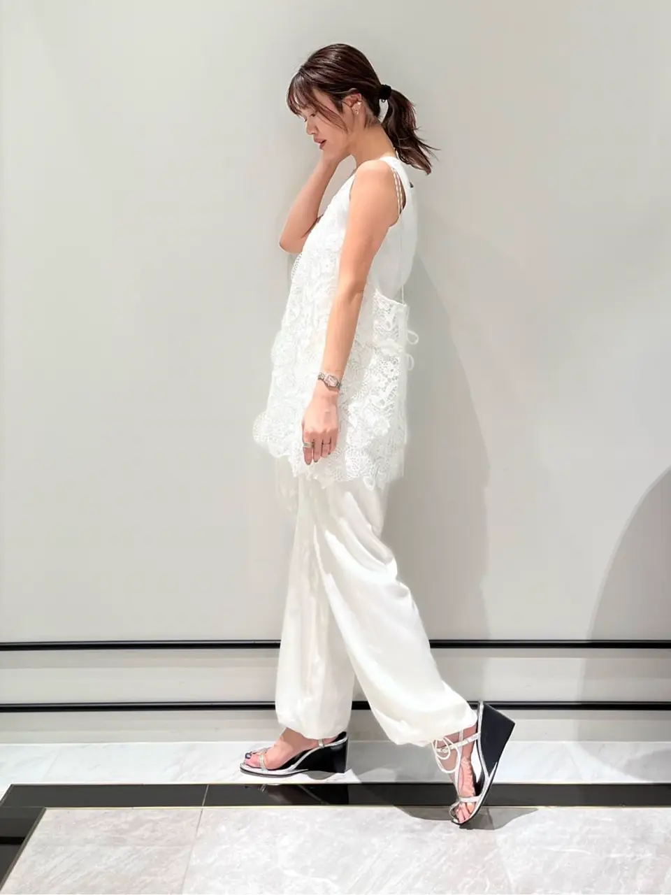 GRACE CONTINENTAL A.Kameyama コーディネート画像