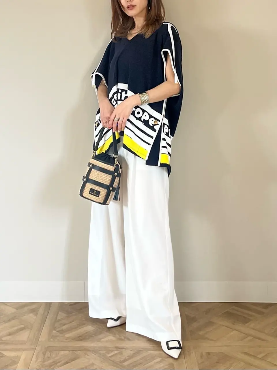 GRACE CONTINENTAL A.Kameyama コーディネート画像