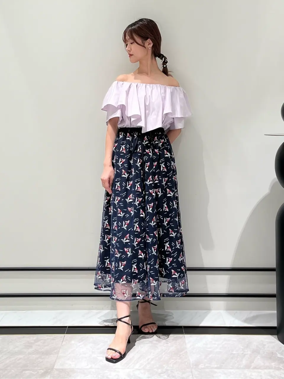 GRACE CONTINENTAL A.Kameyama コーディネート画像