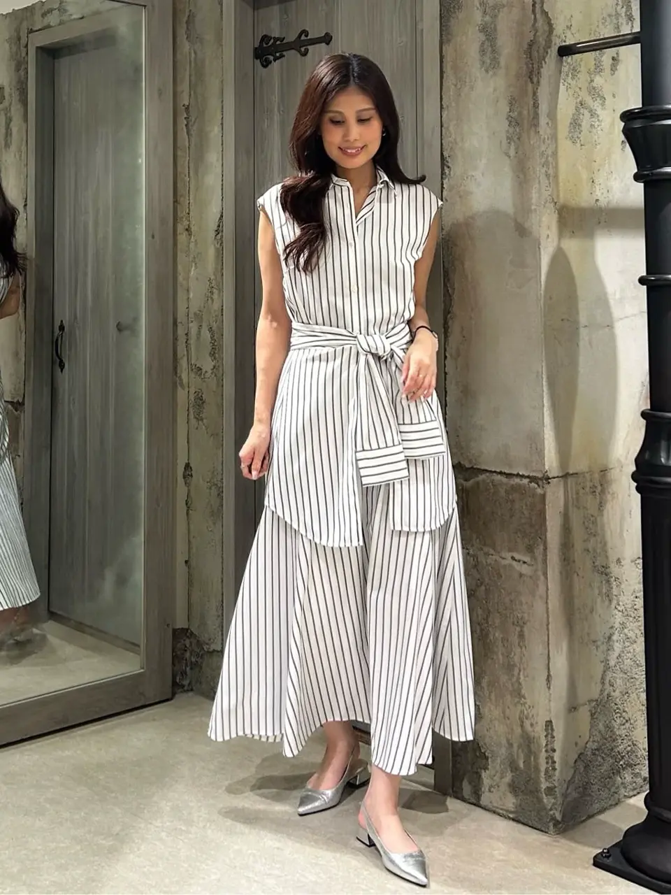 GRACE CONTINENTAL 志田　悠 コーディネート画像